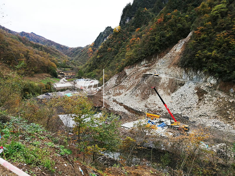 安岩物联为重庆市城口县松柏水库提供大坝安全监测仪器和配套服务